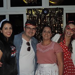 Festa de confraternização - Anos 80