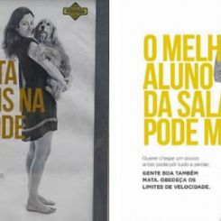 Segurança no trânsito, campanha impactante do governo brasileiro