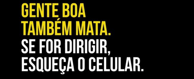 Segurança no trânsito, campanha impactante do governo brasileiro