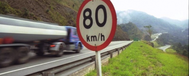 Velocidade das vias, como são definidas